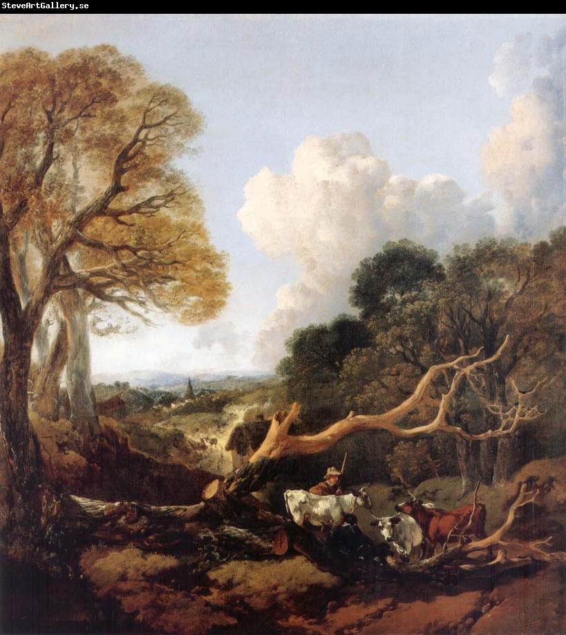 Thomas Gainsborough The Fallen Tree